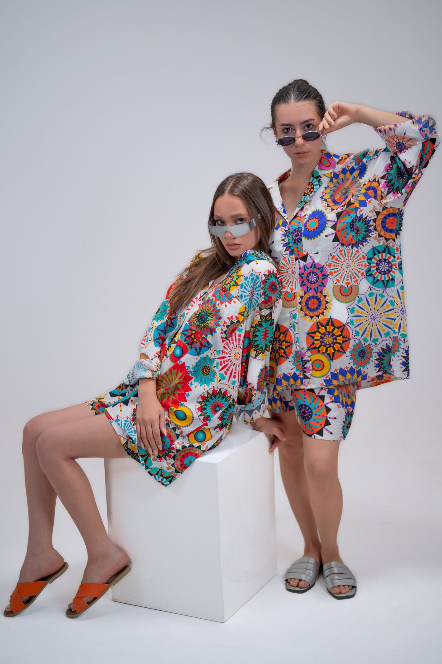 🌈 Color burst two-piece set