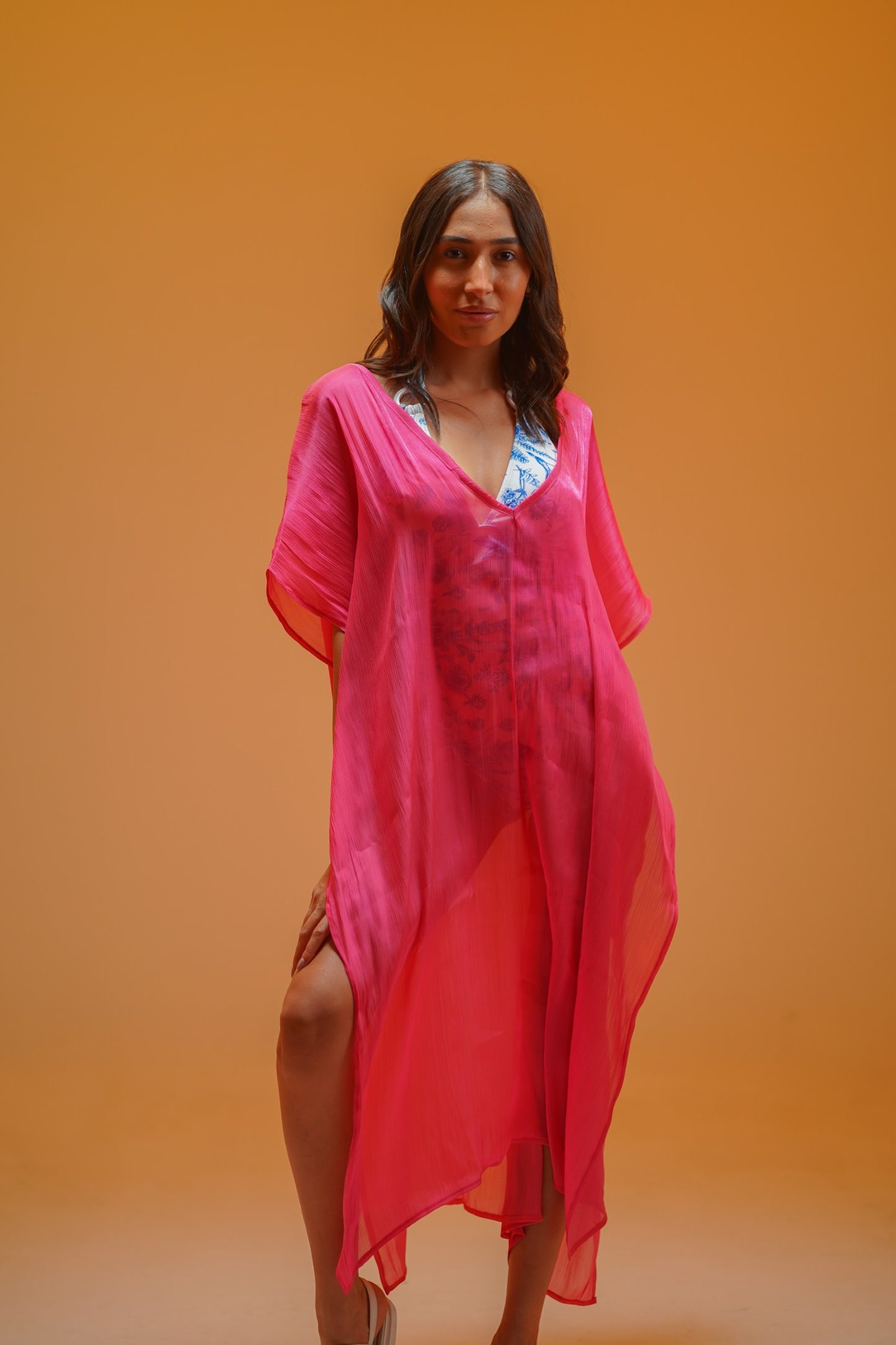 Hot Pink Beach Cover-Up