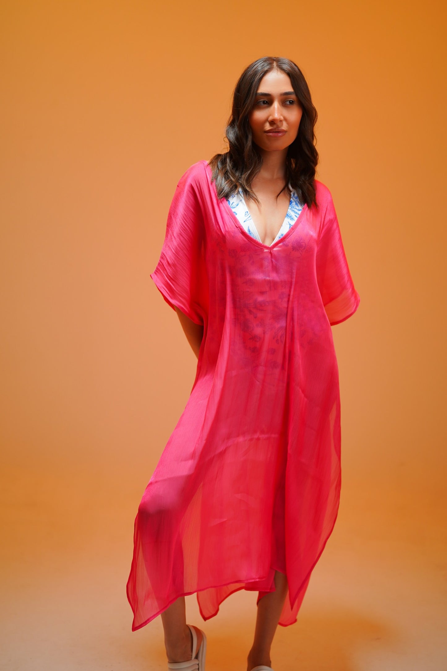 Hot Pink Beach Cover-Up