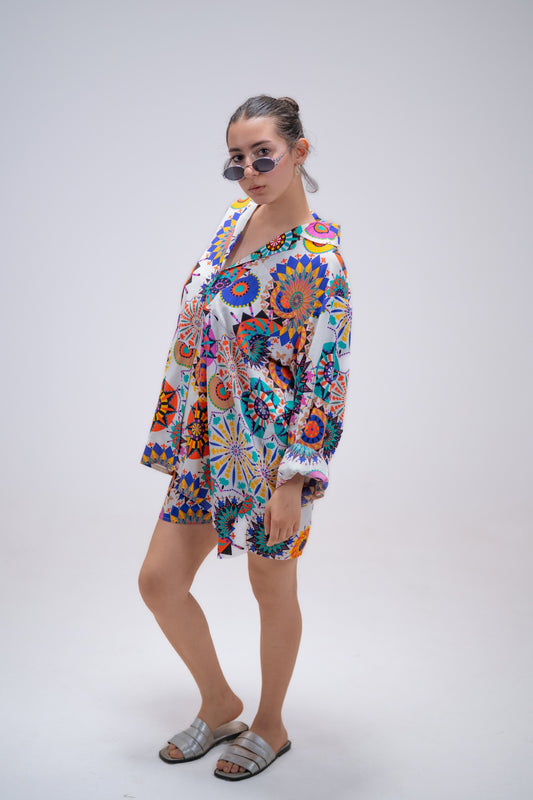 🌈 Color burst two-piece set