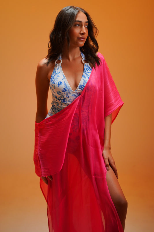 Hot Pink Beach Cover-Up